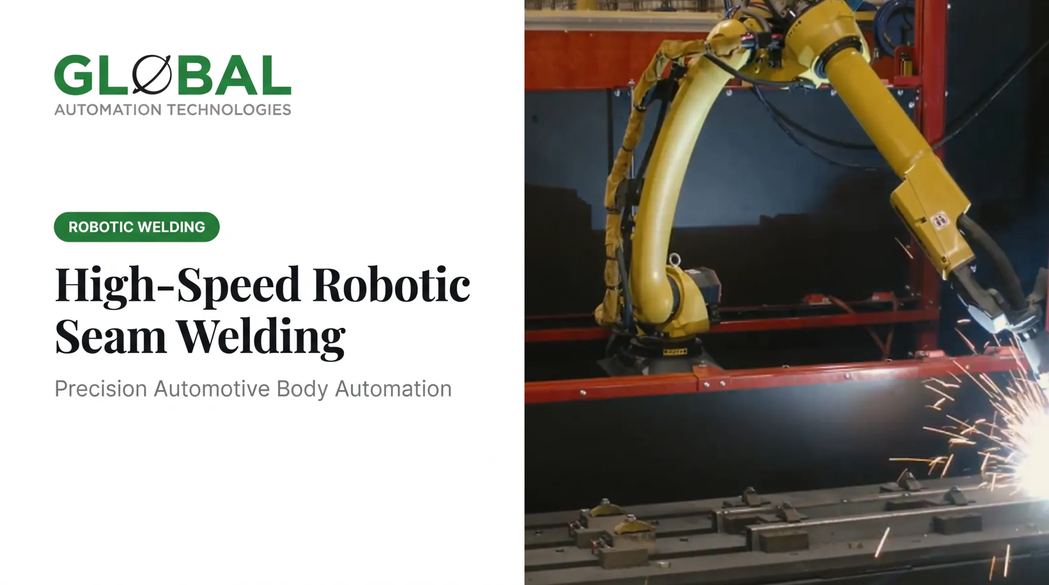 High-Speed Robotic Seam Welding