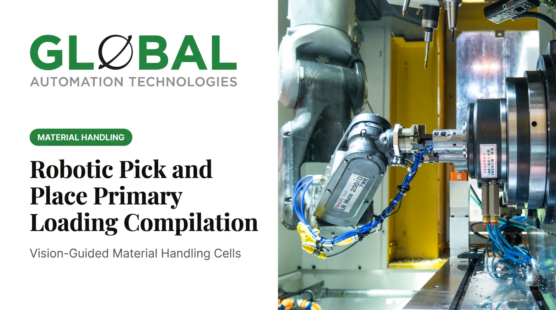Robotic Pick and Place Primary Loading Compilation