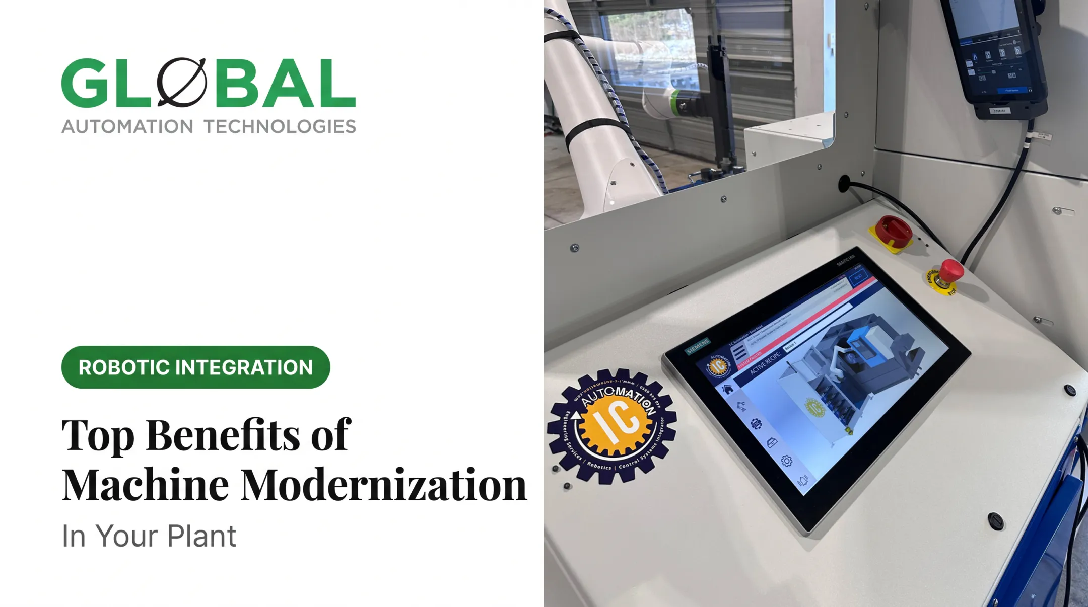Top Benefits of Machine Modernization in Your Plant