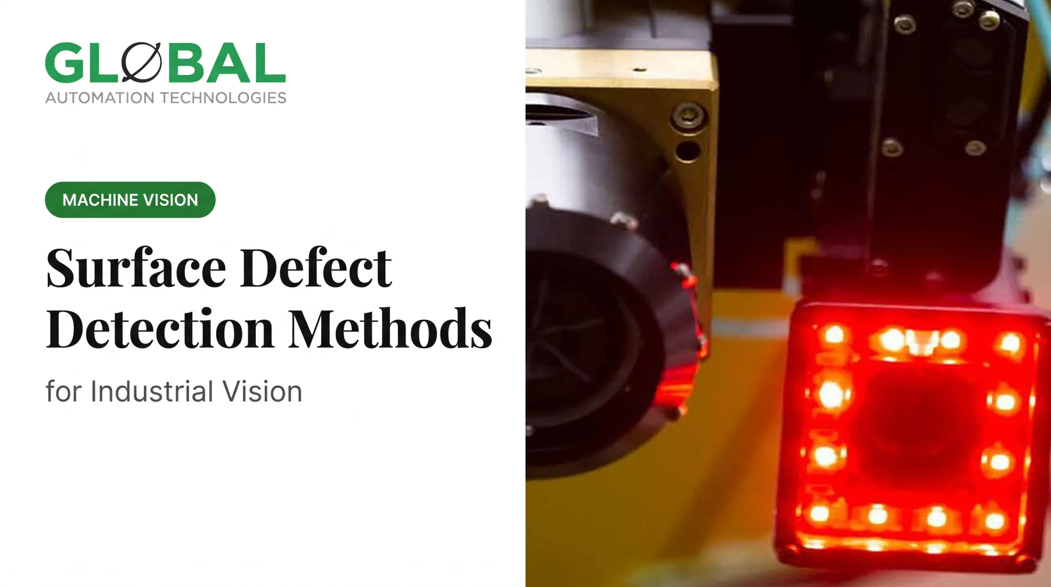 Surface Defect Detection Methods for Industrial Vision