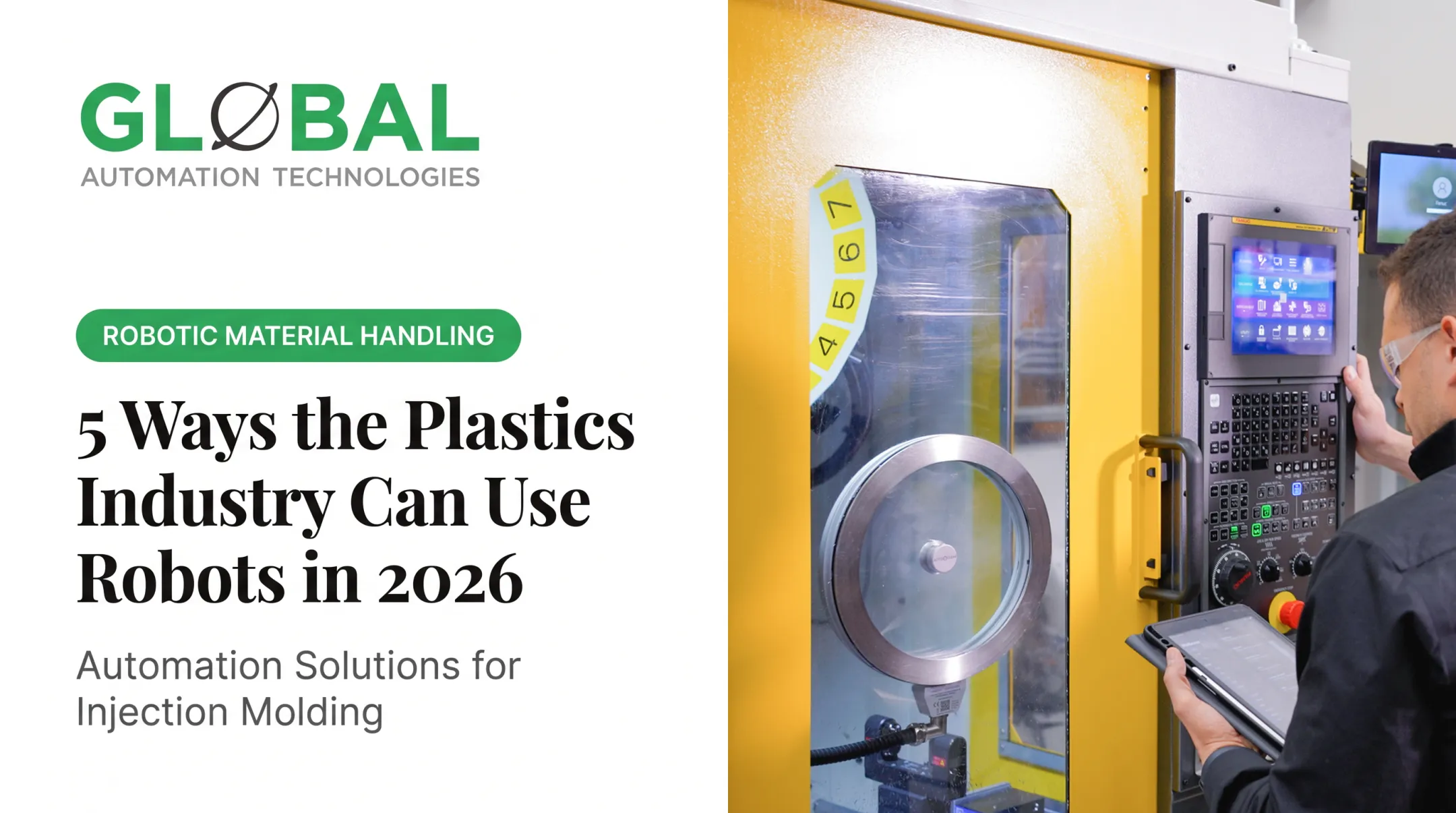 5 Ways the Plastics Industry Can Use Robots in 2026