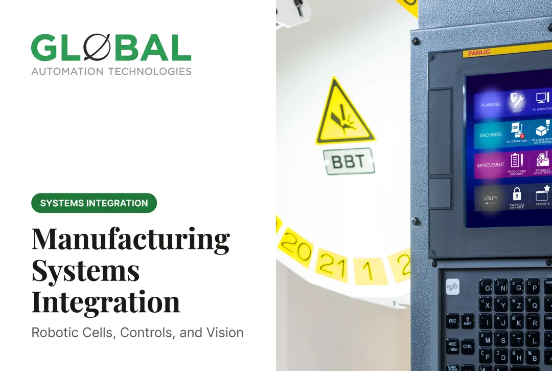 Manufacturing Systems Integration: Robotic Cells, Controls, and Vision