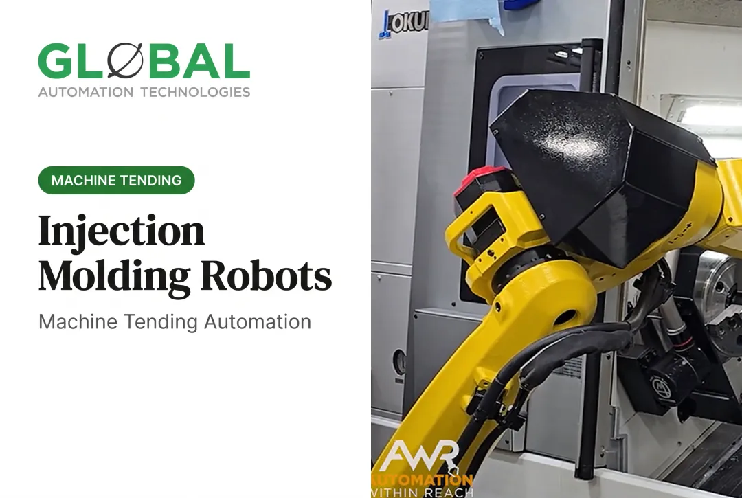 Injection Molding Robots: Machine Tending Automation