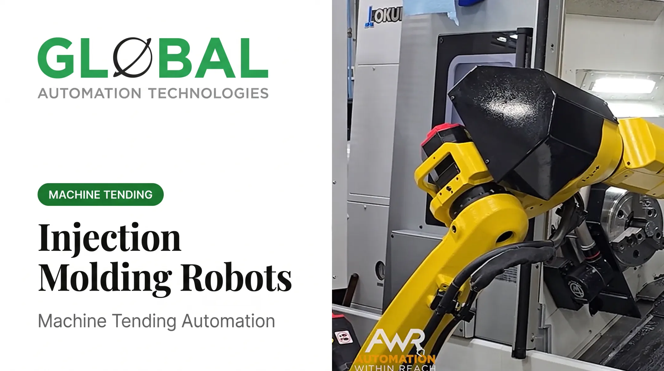 Injection Molding Robots: Machine Tending Automation