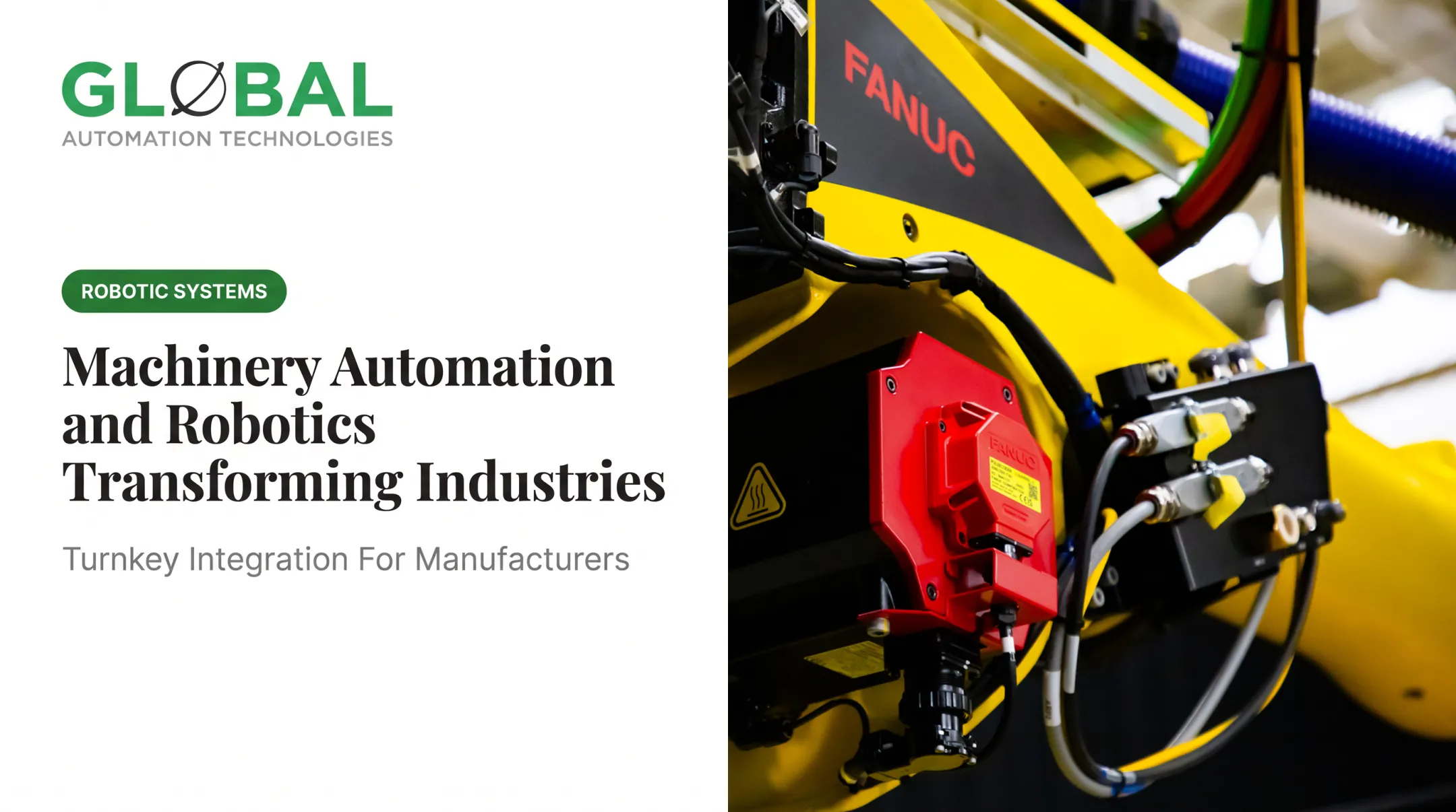 Machinery Automation and Robotics Transforming Industries