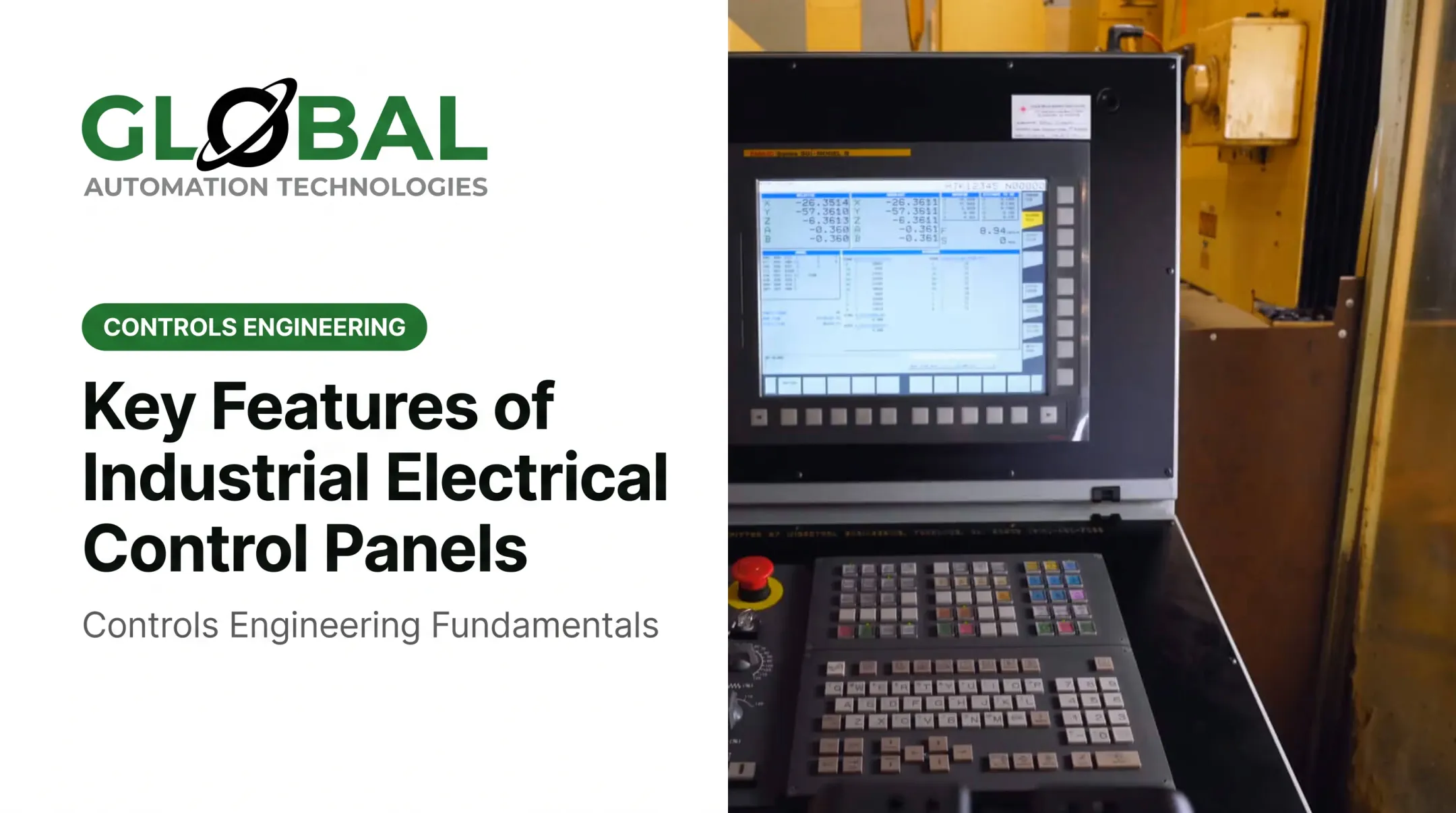 Key Features of Industrial Electrical Control Panels: