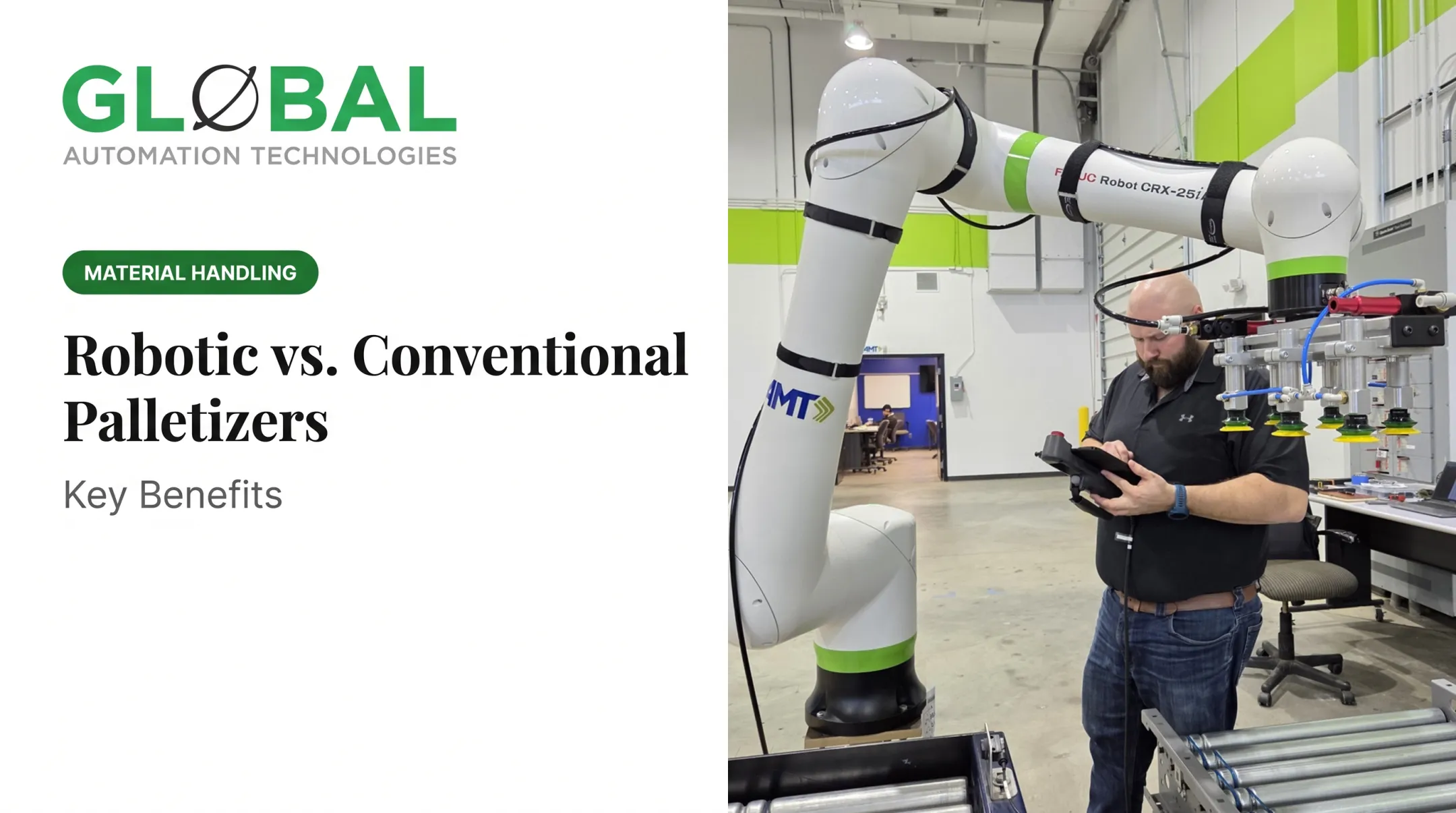 Robotic vs. Conventional Palletizers: Key Benefits