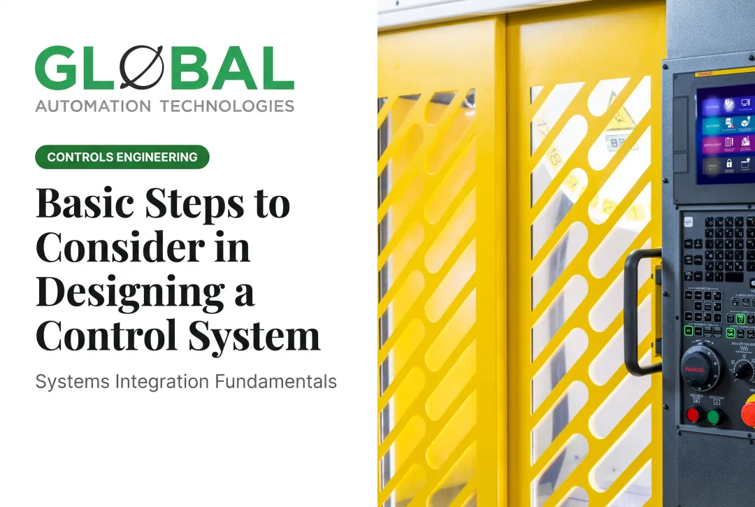 Basic Steps to Consider in Designing a Control System