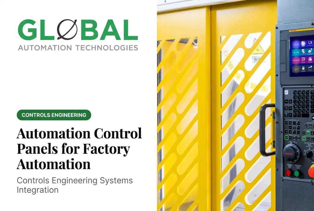 Automation Control Panels for Factory Automation
