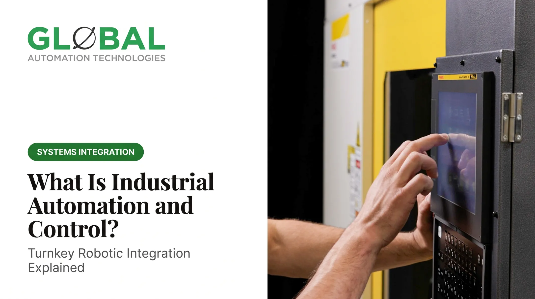 What Is Industrial Automation and Control?