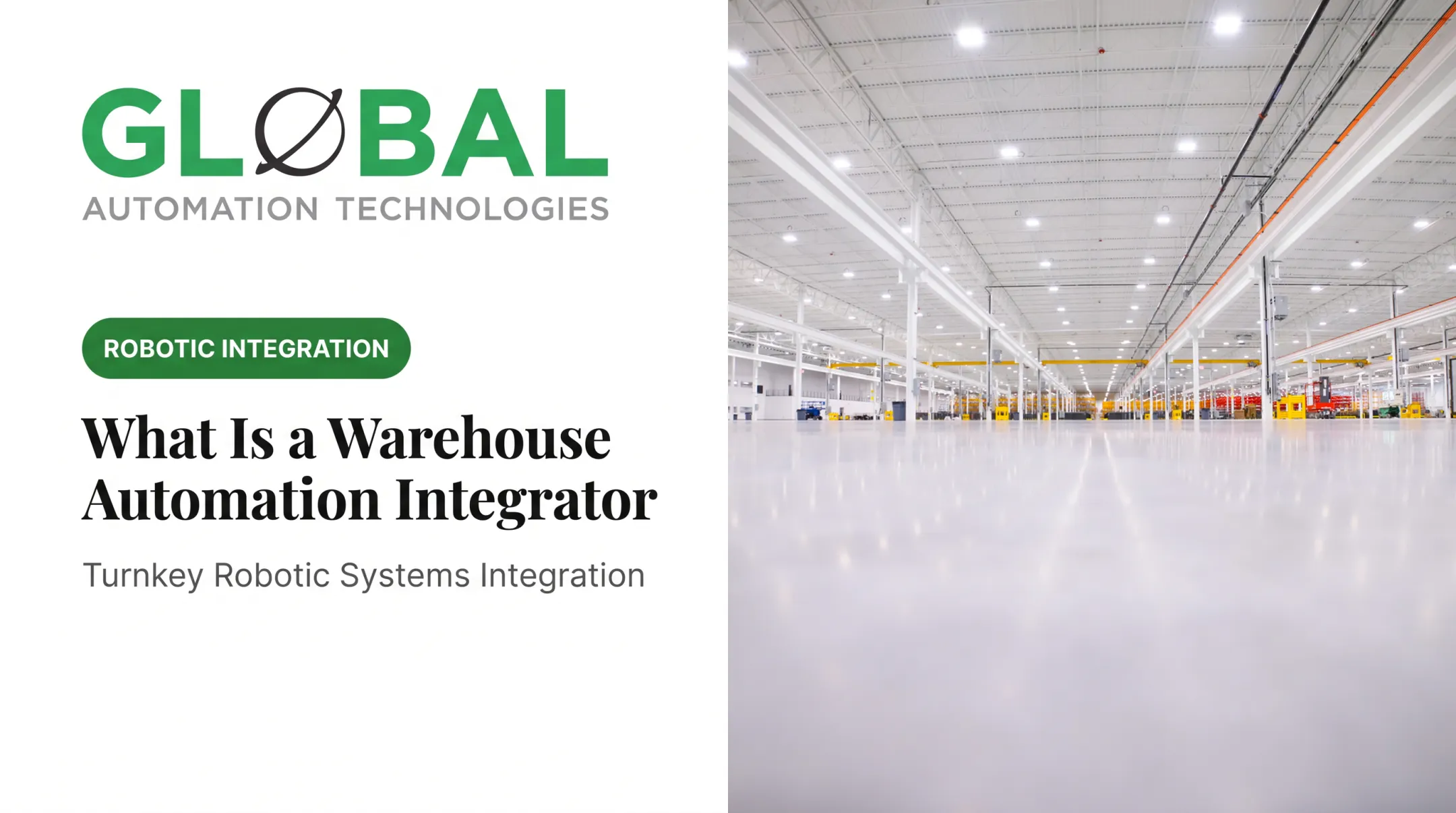 What Is a Warehouse Automation Integrator