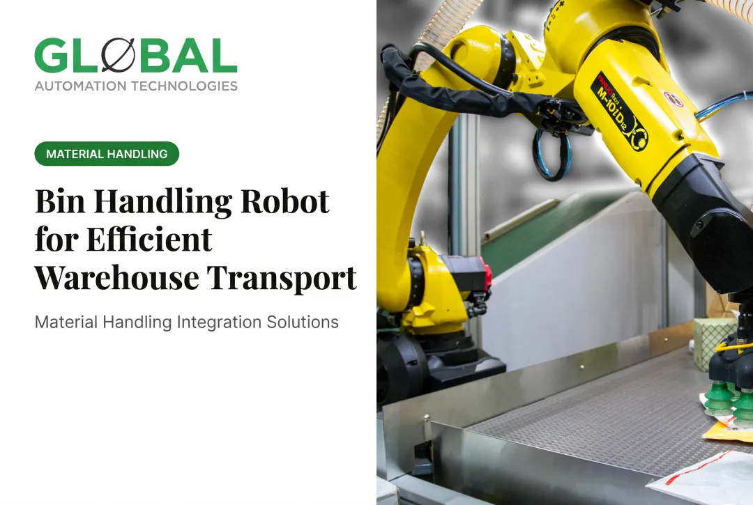 Bin Handling Robot for Efficient Warehouse Transport