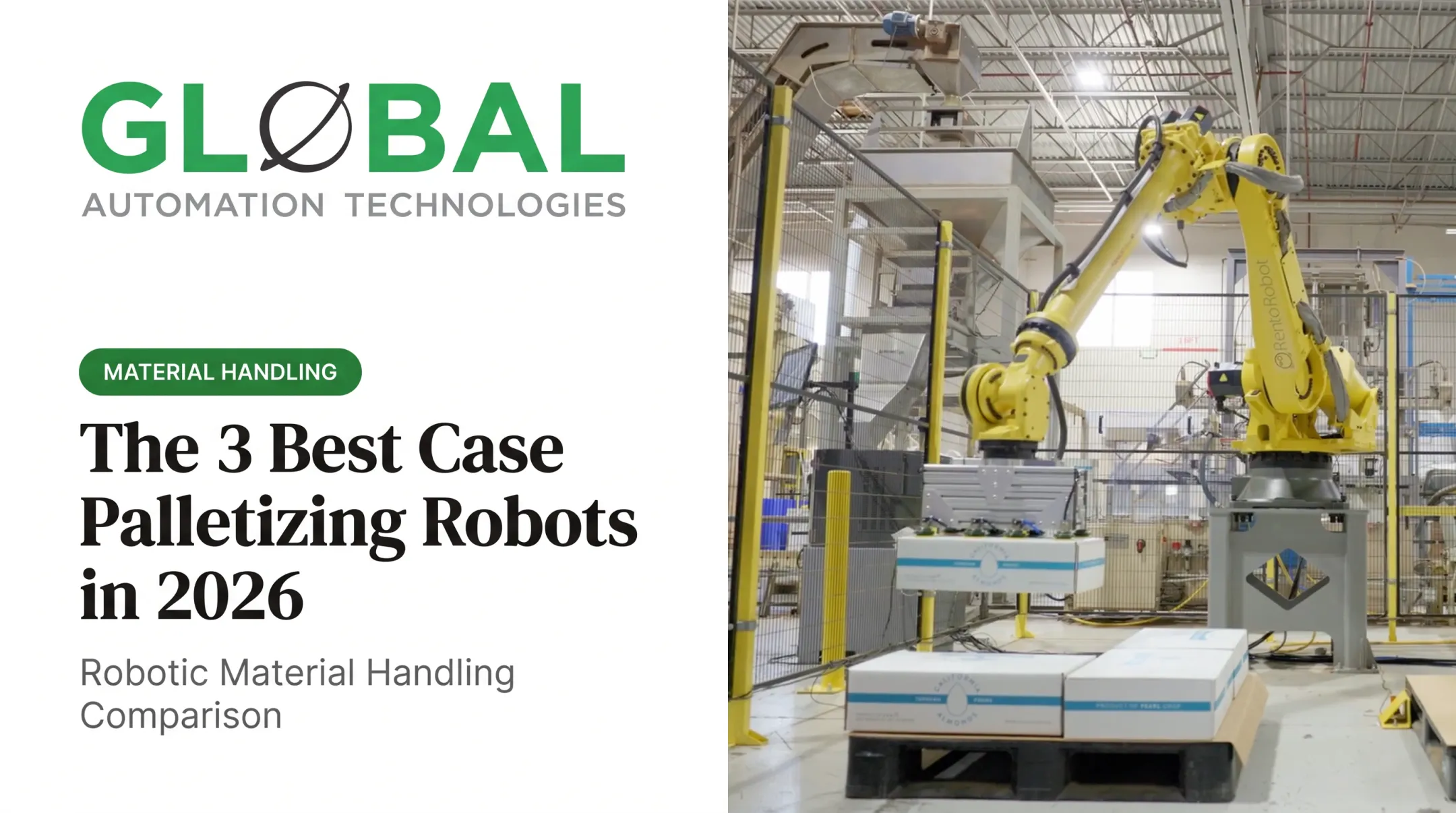 The 3 Best Case Palletizing Robots in 2026