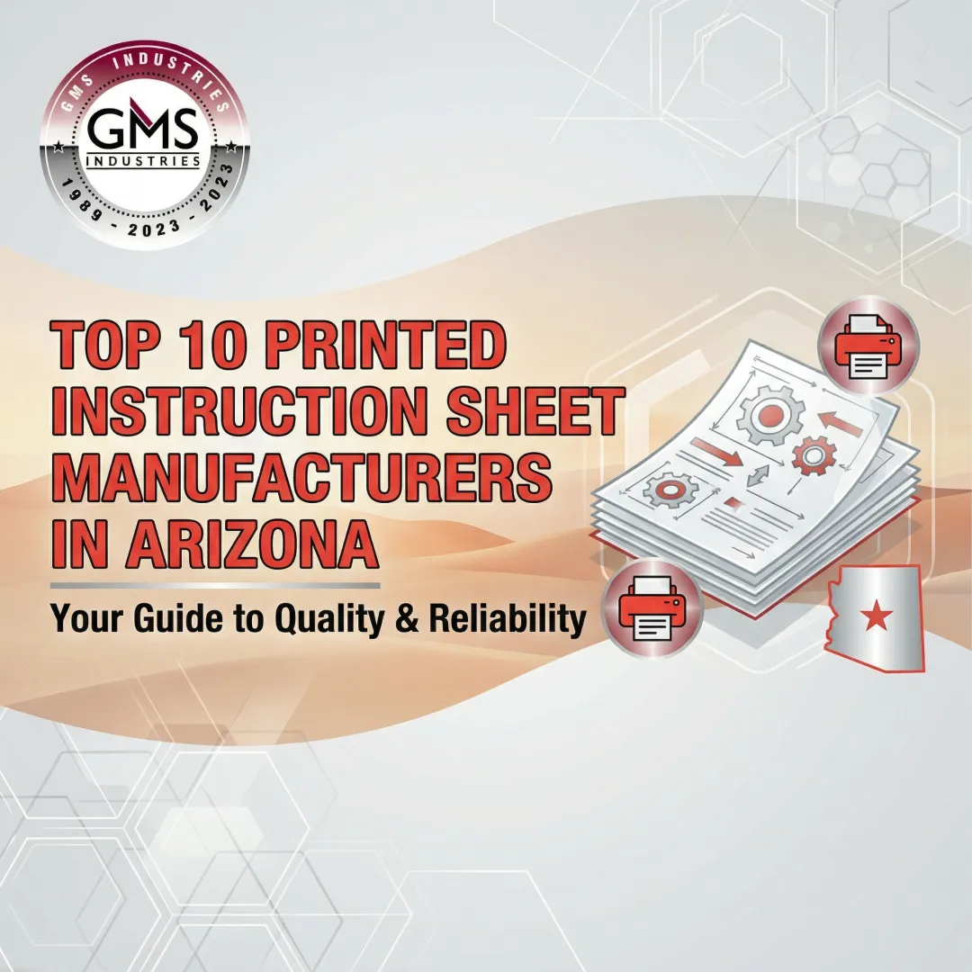 Top 10 Printed Instruction Sheet Manufacturers in Arizona