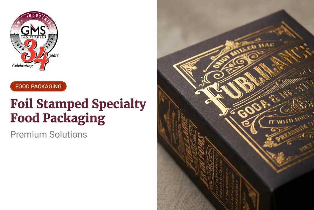 Foil Stamped Specialty Food Packaging: Premium Solutions