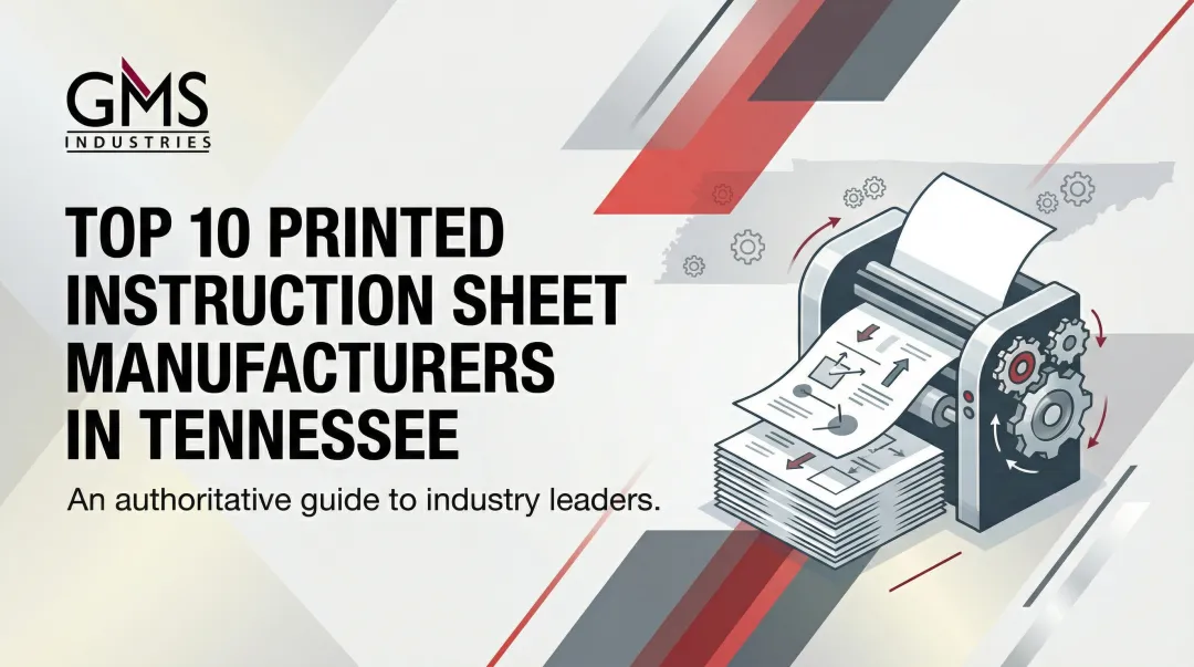 Cover image for Top 10 Printed Instruction Sheet Manufacturers in Tennessee