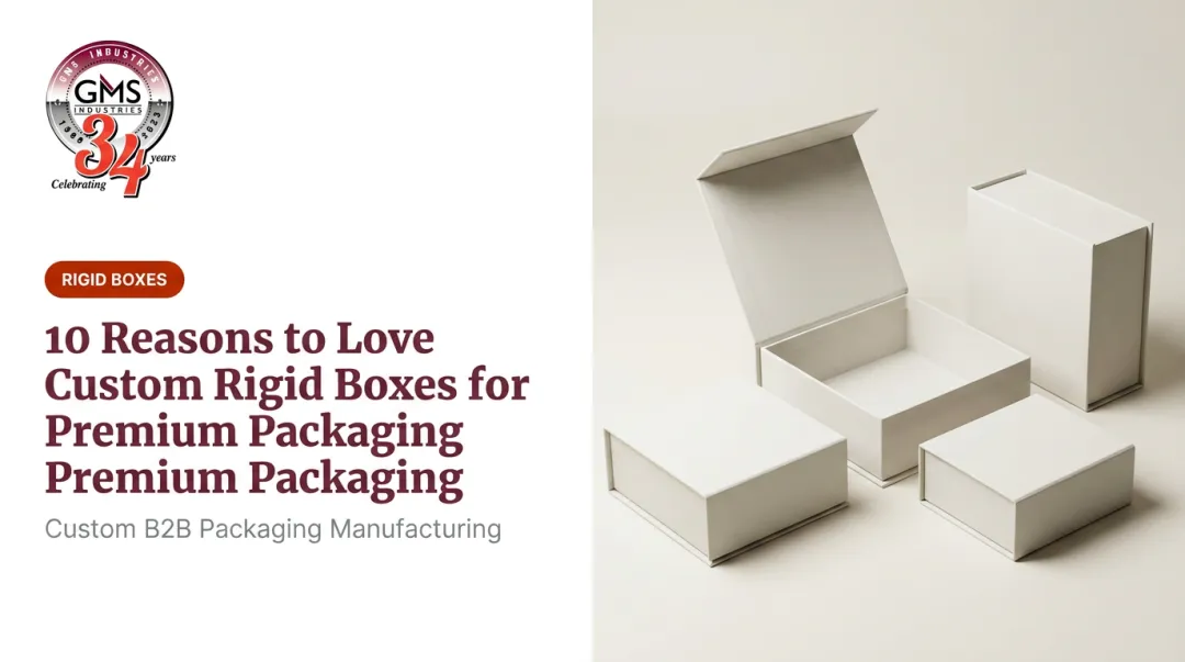 10 Reasons to Love Custom Rigid Boxes for Premium Packaging