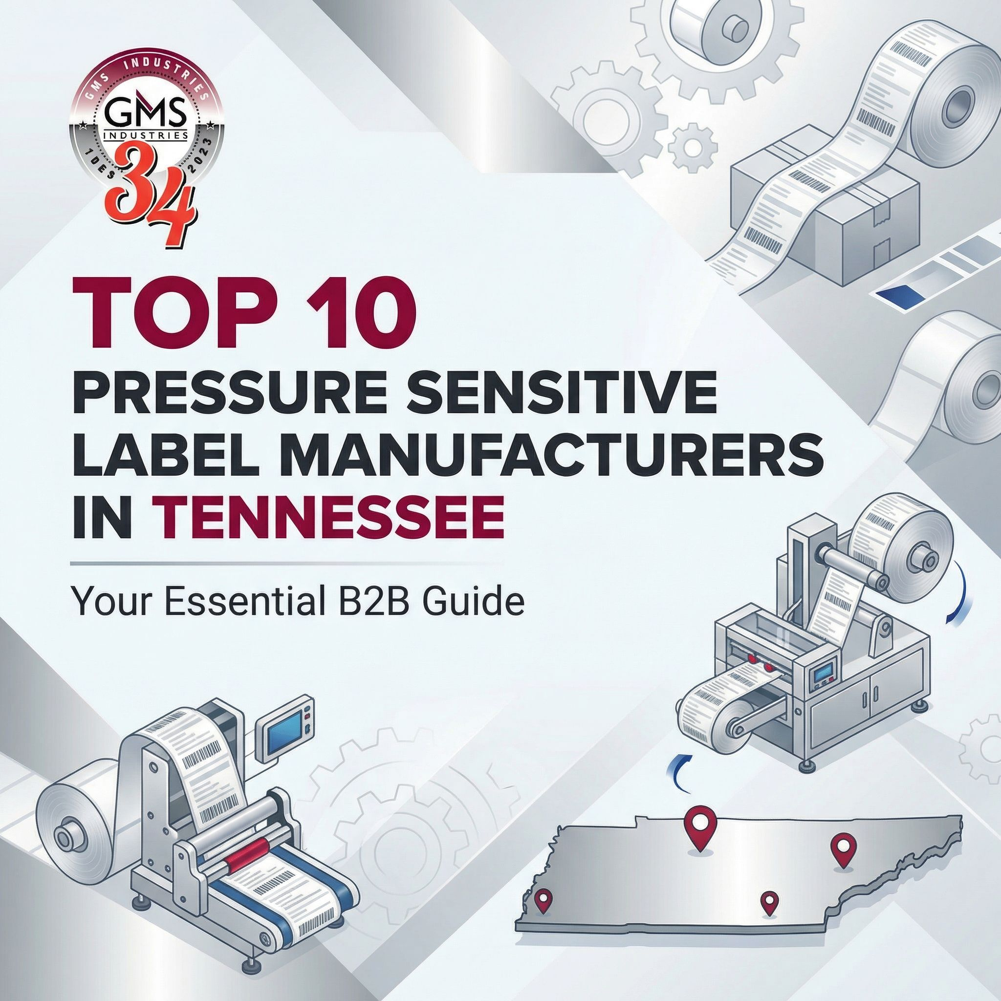 Top 10 Pressure Sensitive Label Manufacturers in Tennessee