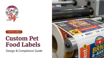 Custom Pet Food Labels: Design & Compliance Guide