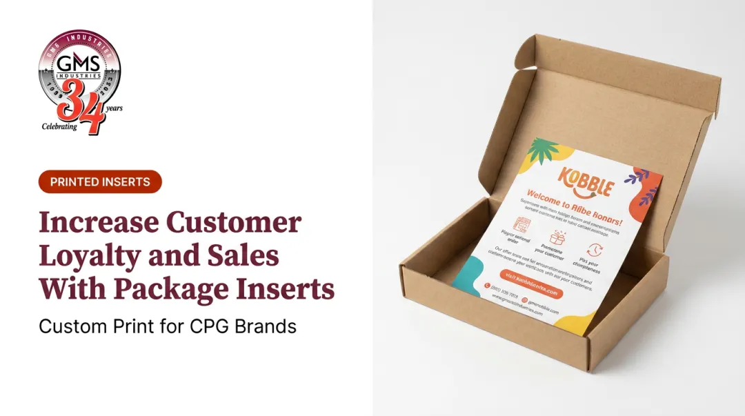 Increase Customer Loyalty and Sales With Package Inserts