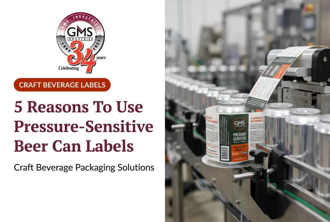 5 Reasons To Use Pressure-Sensitive Beer Can Labels
