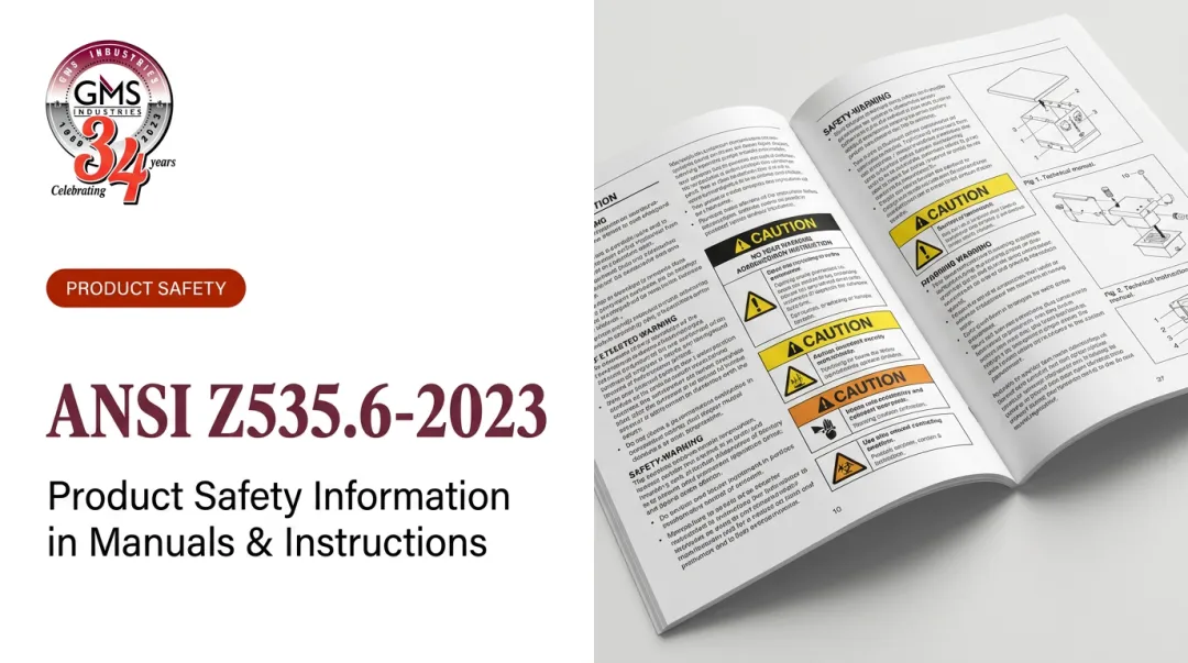 ANSI Z535.6-2023: Product Safety Information in Manuals & Instructions