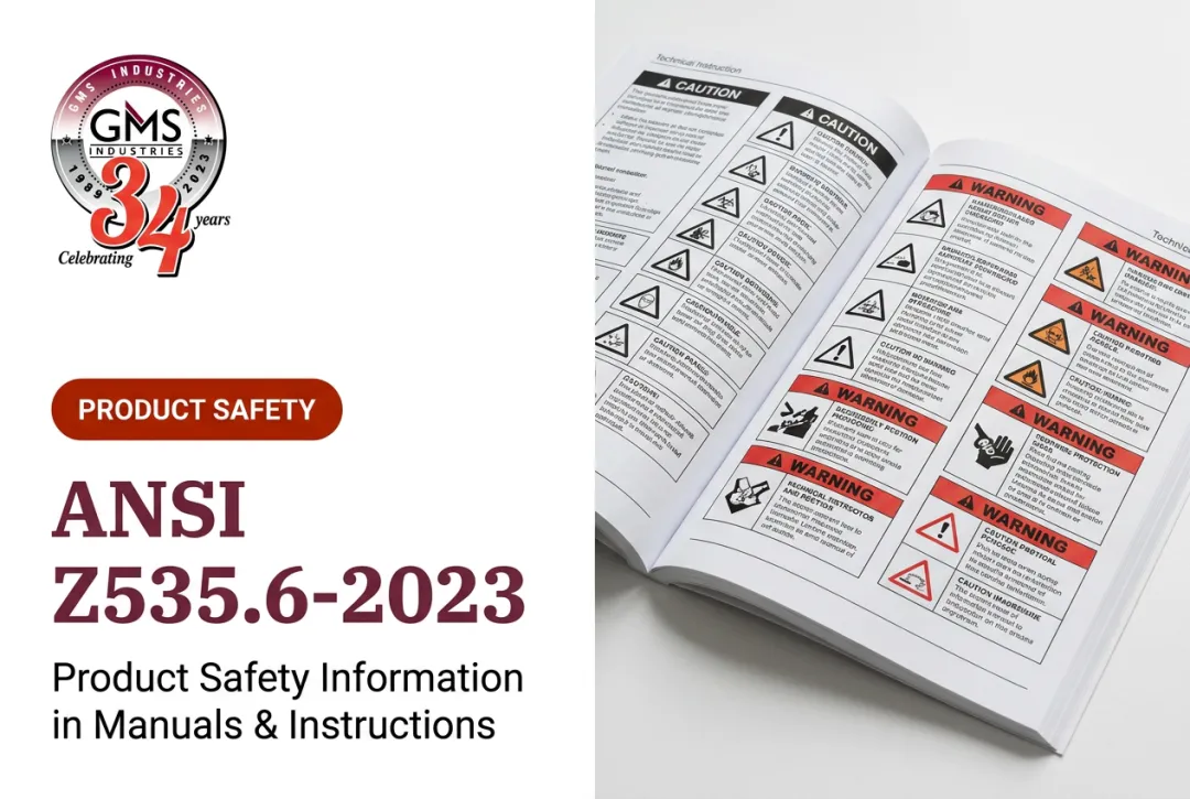 ANSI Z535.6-2023: Product Safety Information in Manuals & Instructions