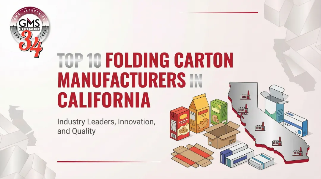 Cover image for Top 10 Folding Carton Manufacturers in California
