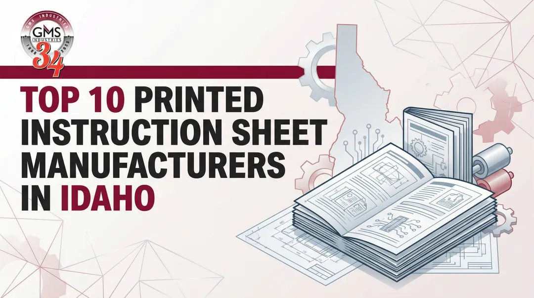 Cover image for Top 10 Printed Instruction Sheet Manufacturers in Idaho