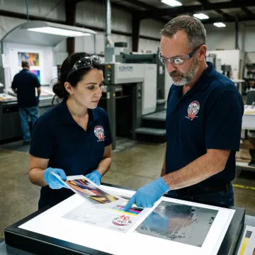 Scratch off food label production process