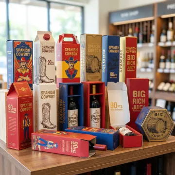 High-quality custom printed folding cartons for wholesale distribution