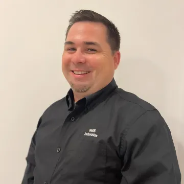 Cory Glidden, Vice President of Operations at GMS Industries