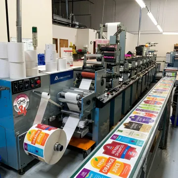 Digital labels for product packaging