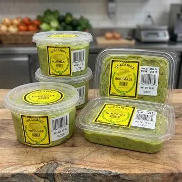 Custom deli labels for fresh food packaging