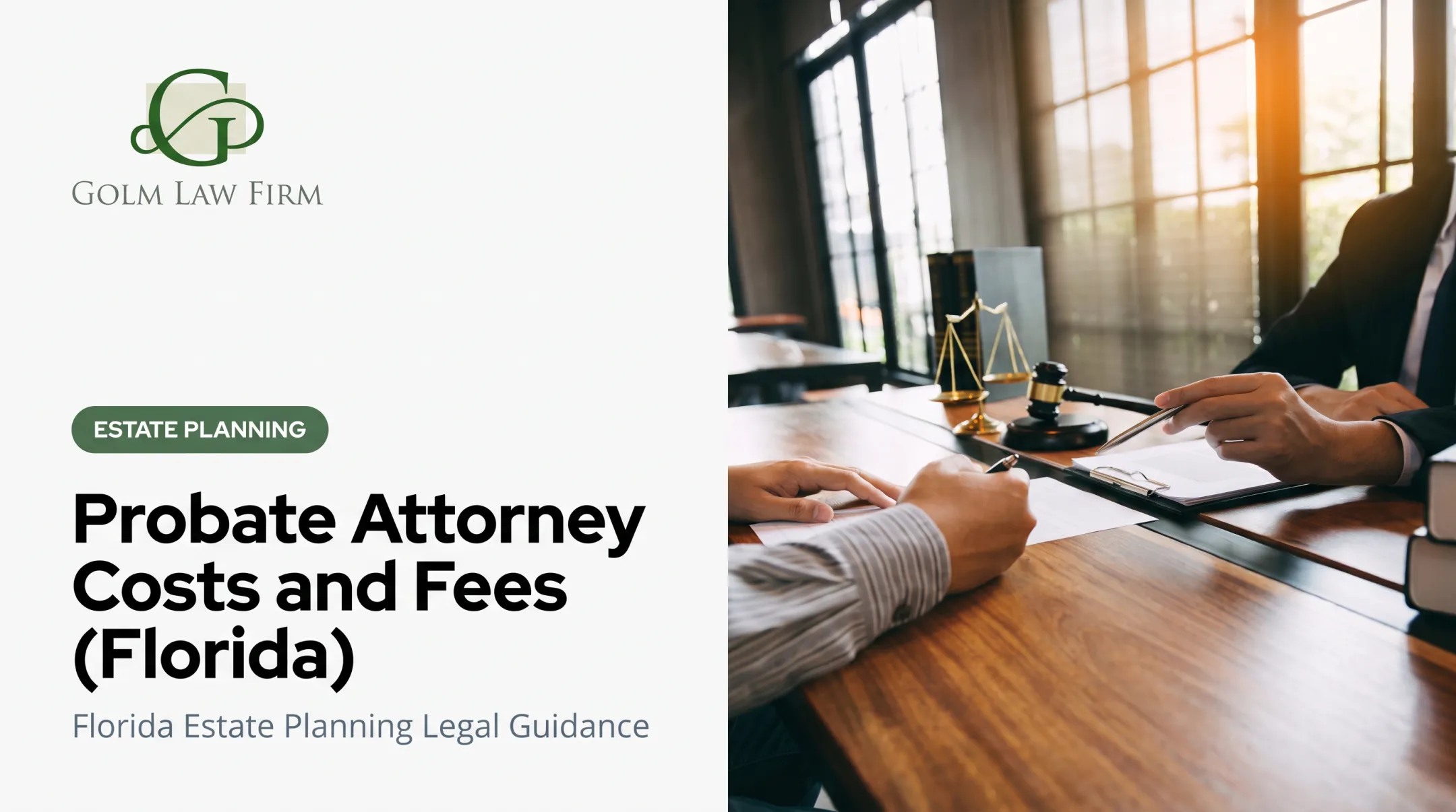 Probate Attorney Costs and Fees (Florida)