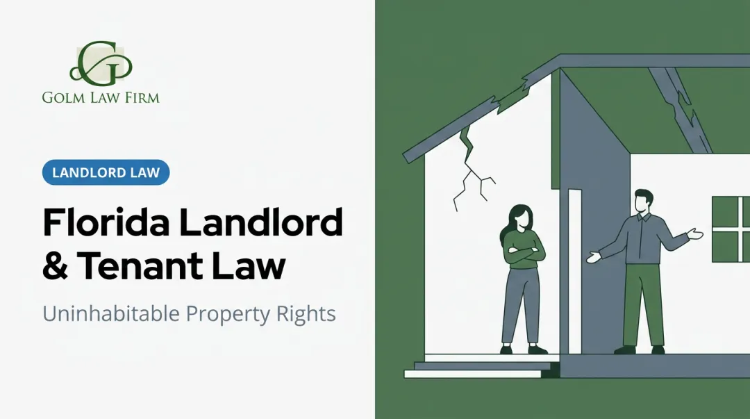 Florida Landlord & Tenant Law: Uninhabitable Property Rights