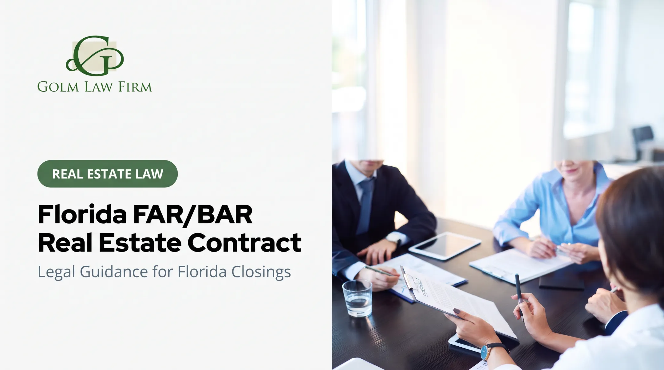 Florida FAR/BAR Real Estate Contract
