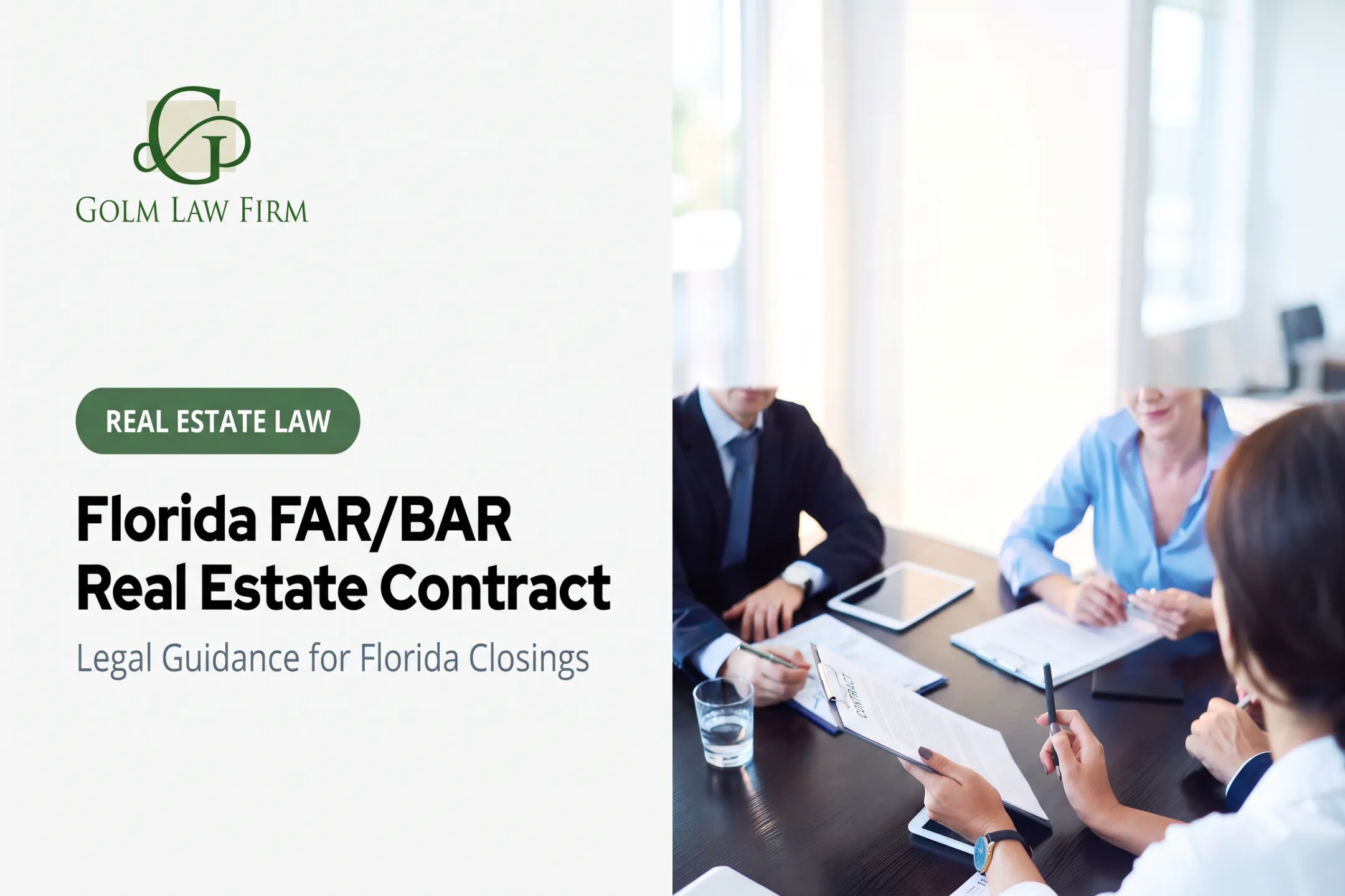 Florida FAR/BAR Real Estate Contract