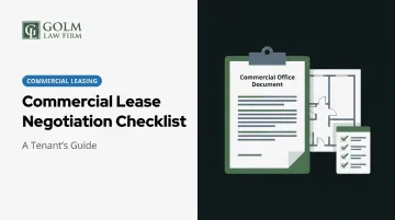 Commercial Lease Negotiation Checklist: A Tenant's Guide