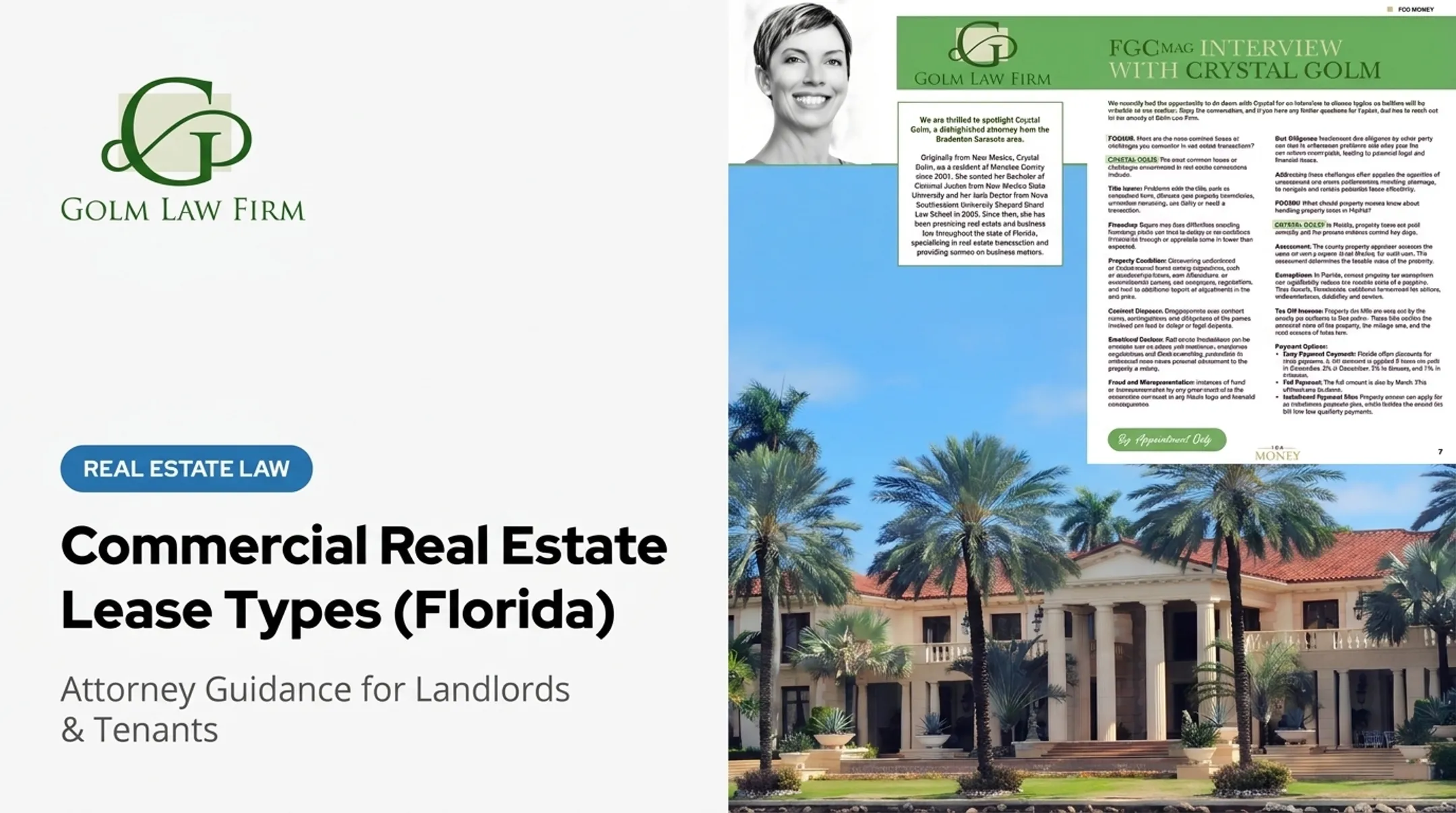 Commercial Real Estate Lease Types (Florida)