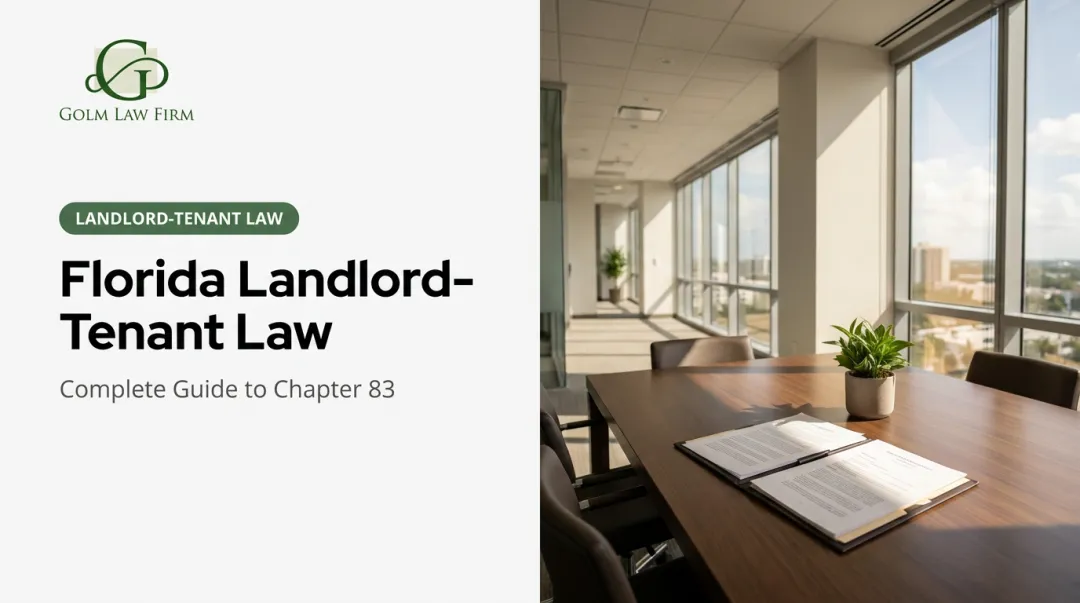 Florida Landlord-Tenant Law: Complete Guide to Chapter 83