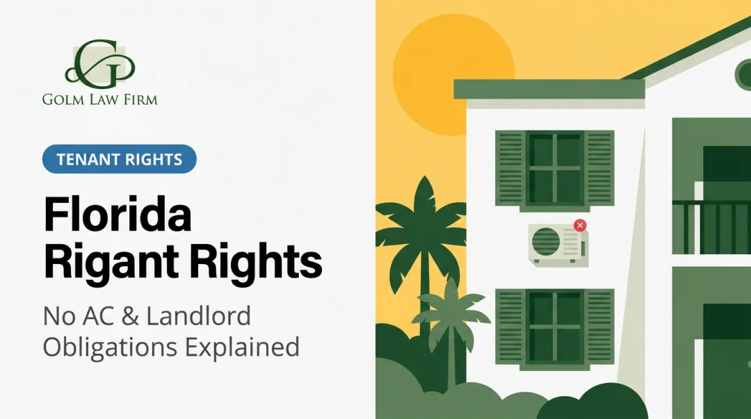 Florida Tenant Rights: No AC & Landlord Obligations Explained