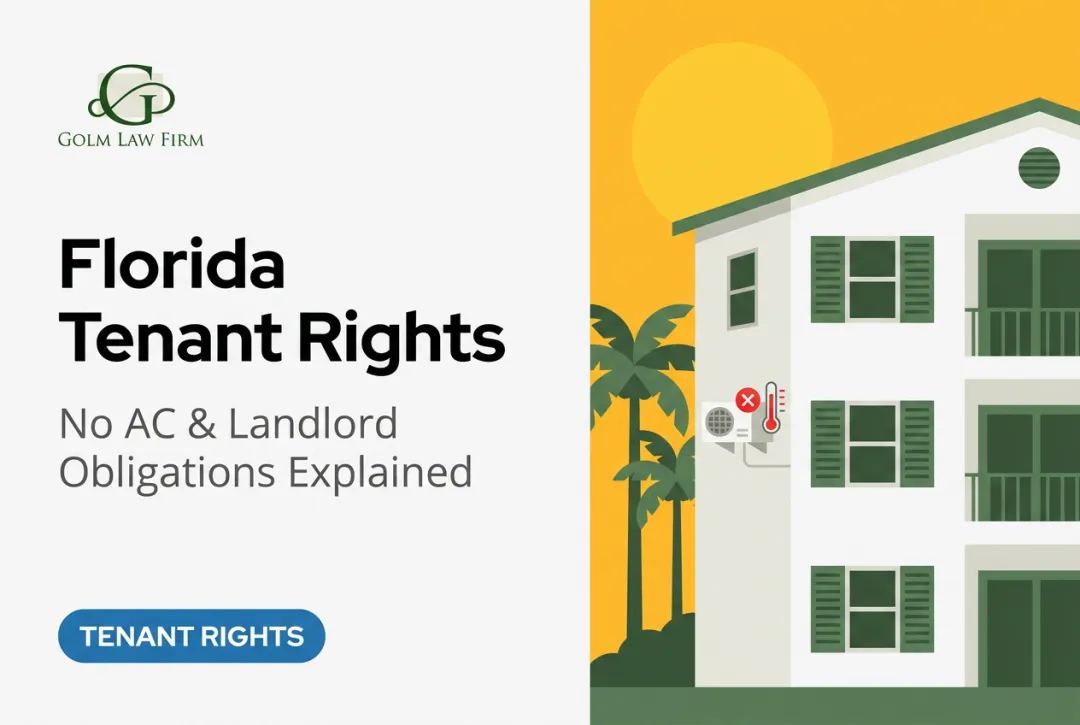 Florida Tenant Rights: No AC & Landlord Obligations Explained
