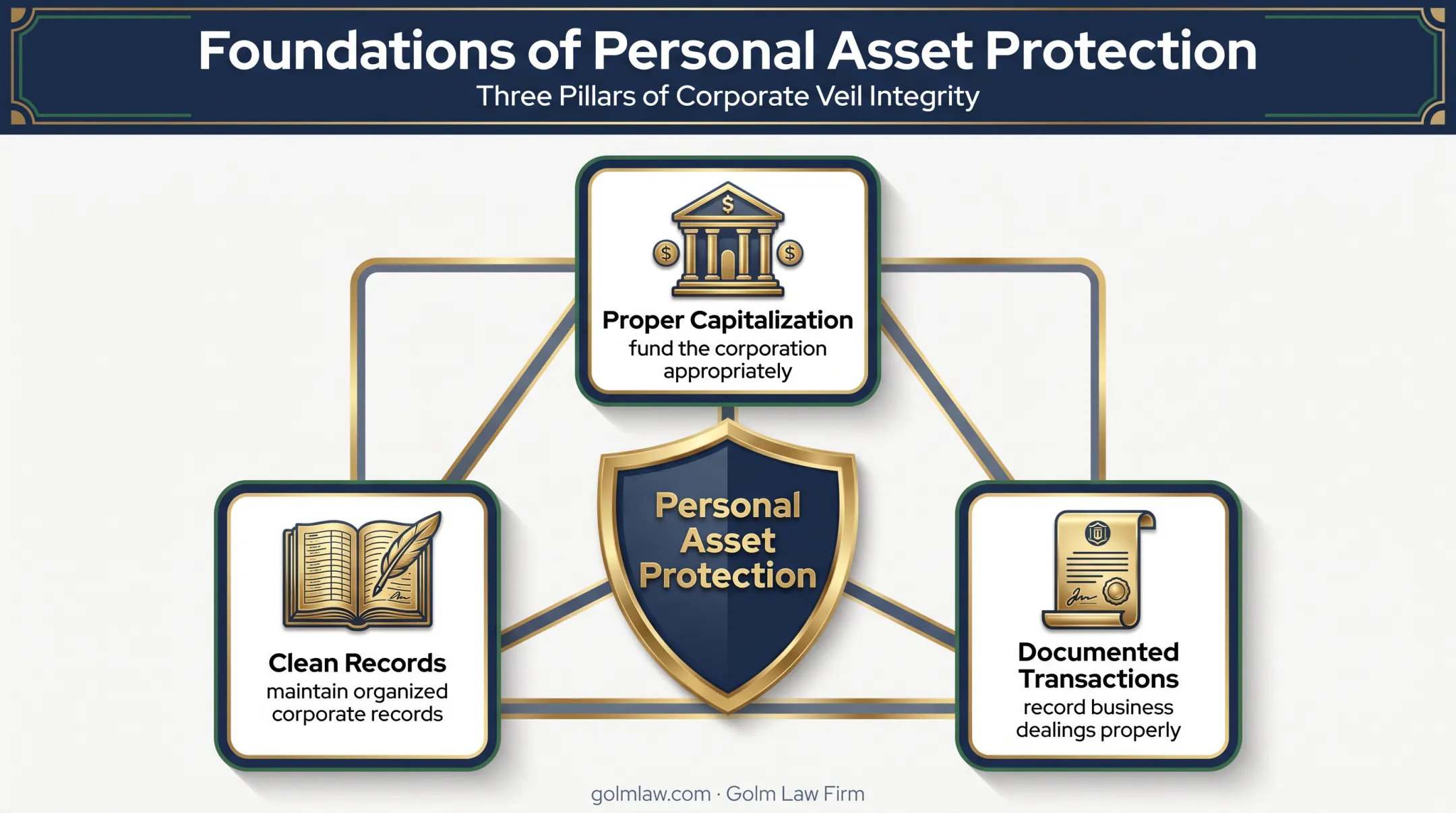 Three foundations protecting Florida corporate liability shield