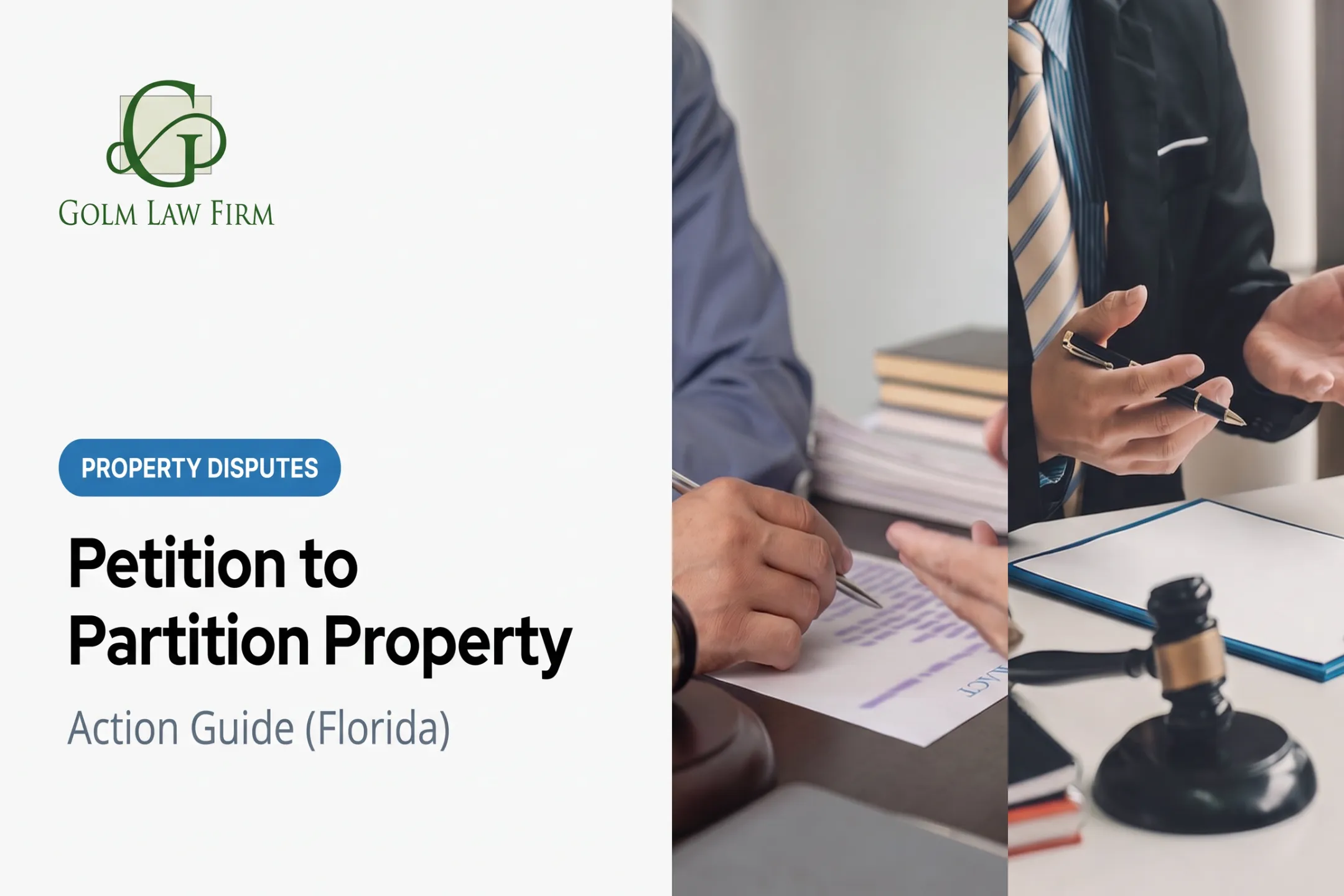Petition to Partition Property: Action Guide (Florida)