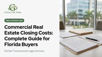 Commercial Real Estate Closing Costs: Complete Guide for Florida Buyers