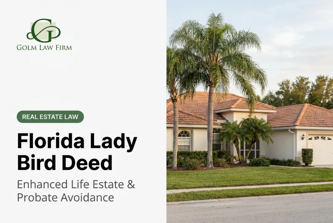 Florida Lady Bird Deed: Enhanced Life Estate & Probate Avoidance