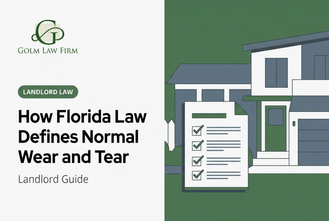 How Florida Law Defines Normal Wear and Tear: Landlord Guide