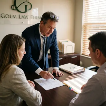 Real estate attorney advising clients in Palm Bay