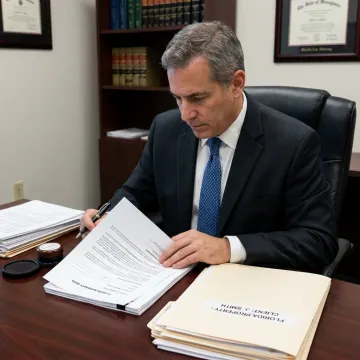 Attorney preparing a Florida quit claim deed